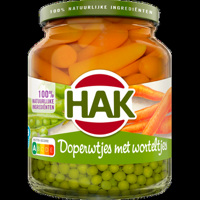 Hak Doperwtjes met Worteltjes 350 g bij Jumbo