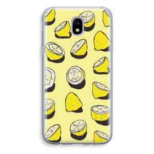 When Life Gives You Lemons...: Samsung Galaxy J5 (2017) Transparant Hoesje