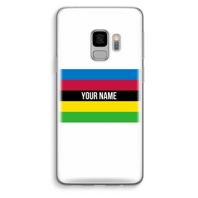 WK Wielrennen: Samsung Galaxy S9 Transparant Hoesje WK Wielrennen: Samsung Galaxy S9 Transparant Hoesje