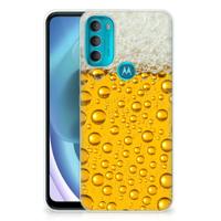 Motorola Moto G71 5G | Siliconen Case | Bier