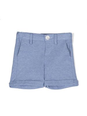Fay Kids short en coton - Bleu