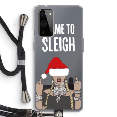 Came To Sleigh: OnePlus 9 Pro Transparant Hoesje met koord