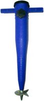 Pincho parasolhouder 23-35 mm aluminium 32 cm blauw - thumbnail