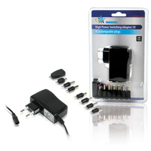 HQ Universal adapter netvoeding & inverter Binnen Zwart