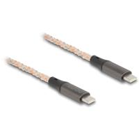 Delock USB-C-kabel USB 2.0 USB-C stekker, USB-C bus 1.2 m Zwart 88288