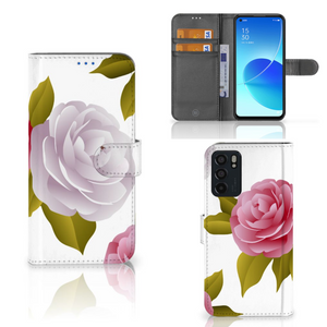 OPPO Reno6 5G Hoesje Roses