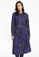 Yoek Jurk met riem LINA | Zwart | Maat 42/44 Yoek Jurk met riem LINA | Zwart | Maat 42/44