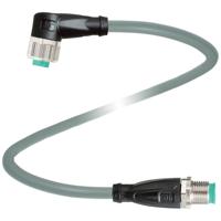 Pepperl+Fuchs 129954 Sensor/actuator connector, geassembleerd Aantal polen (sensoren): 3, 3 1 m 1 stuk(s)