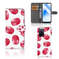 OPPO A16/A16s/A54s | Book Cover | Pink Macarons