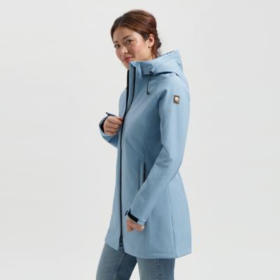 Travelin&apos; Women - softshell jacket - Blauw - Maat 44
