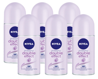 Nivea Double Effect Roll-on Voordeelverpakking