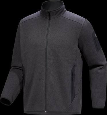 Arcteryx Covert Cardigan Fleece Heren Black Heather II M
