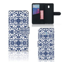 Xiaomi Redmi 8A Hoesje Flower Blue