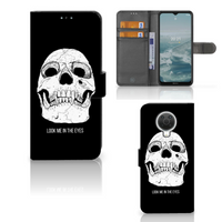 Telefoonhoesje met Naam Nokia G10 | G20 Skull Eyes