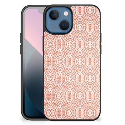 Apple iPhone 13 mini Back Case Pattern Orange