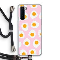 Dancing eggs: OnePlus Nord Transparant Hoesje met koord