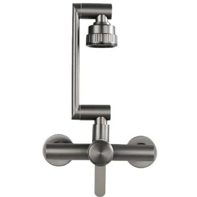 FlexSteel 4-Standen Wandkraan