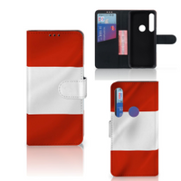 Motorola Moto G8 Plus Bookstyle Case Oostenrijk - thumbnail