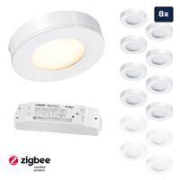 Set LED-opbouwspot Zigbee Adria wit 3W dimbaar