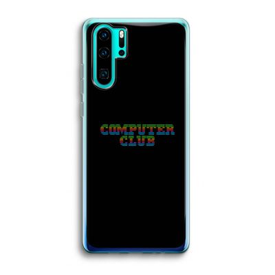 Retro: Huawei P30 Pro Transparant Hoesje