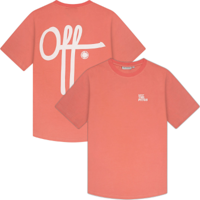Off The Pitch - Fullstop Slim Fit T-Shirt - Tea Rose Off The Pitch - Fullstop Slim Fit T-Shirt - Tea Rose