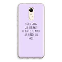 Sprong: Xiaomi Redmi 5 Transparant Hoesje