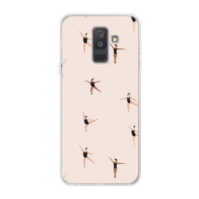 Dancing #1: Samsung Galaxy A6 Plus (2018) Transparant Hoesje