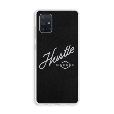 Hustle: Galaxy A71 Transparant Hoesje