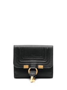 Chloé portefeuille Marcie Square à logo embossé - Noir