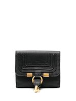 Chloé portefeuille Marcie Square à logo embossé - Noir