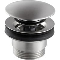 Afvoerplug Blue Label Viborg | 1/4" | Click waste | Messing | Rond | RVS