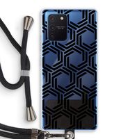 Geometrisch patroon: Samsung Galaxy Note 10 Lite Transparant Hoesje met koord