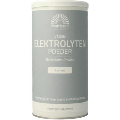Mattisson Elektrolyten poeder lemon