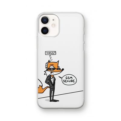 GSM secure: iPhone 12 mini Transparant Hoesje