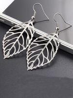 Elegant Leaf Earrings - thumbnail