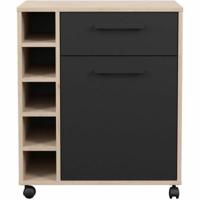 Keukenmeubilair Parisot Zwart Ek 60 x 40,3 x 71 cm