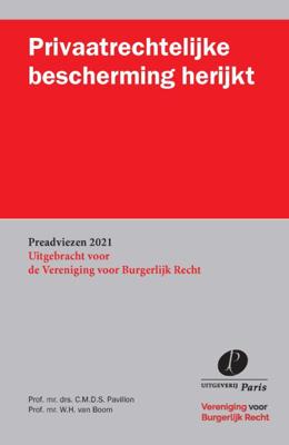 Privaatrechtelijke bescherming herijkt (Paperback)