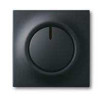 6540-775  - Cover plate for dimmer black 6540-775