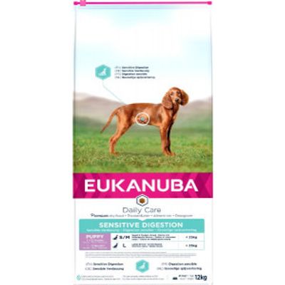 Eukanuba Daily Care Puppy Sensitive Digestion hondenvoer 2 x 12 kg
