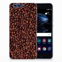 Huawei P10 Plus | Siliconen Case | Koffiebonen