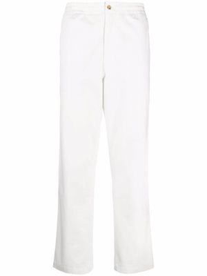 Polo Ralph Lauren pantalon chino à logo brodé - Blanc