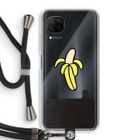 Banana: Huawei P40 Lite Transparant Hoesje met koord