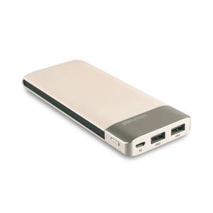 RealPower PB-8000 Fashion powerbank Zwart, Champagne Lithium-Polymeer (LiPo) 8000 mAh [282243]