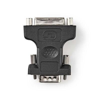 Nedis VGA-Adapter | VGA Male | DVI-I 24+5-Pins Female | Zwart | 1 stuks - CCGP32901BK CCGP32901BK