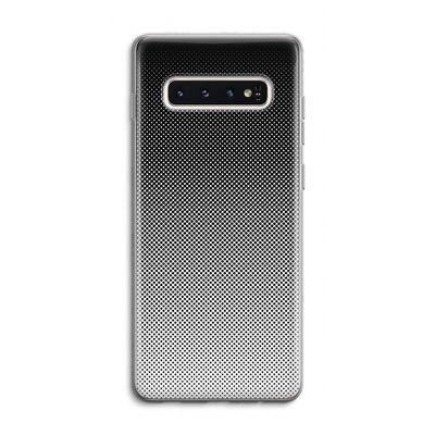 Musketon Halftone: Samsung Galaxy S10 4G Transparant Hoesje