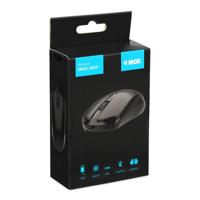 iBOX i010 Rook bedrade optische muis, zwart