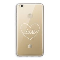 Best heart pastel: Huawei Ascend P8 Lite (2017) Transparant Hoesje