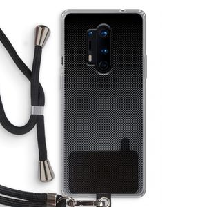 Musketon Halftone: OnePlus 8 Pro Transparant Hoesje met koord