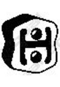 Aanslagrubber, demper 255305