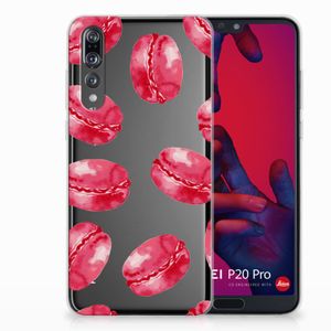 Huawei P20 Pro Siliconen Case Pink Macarons